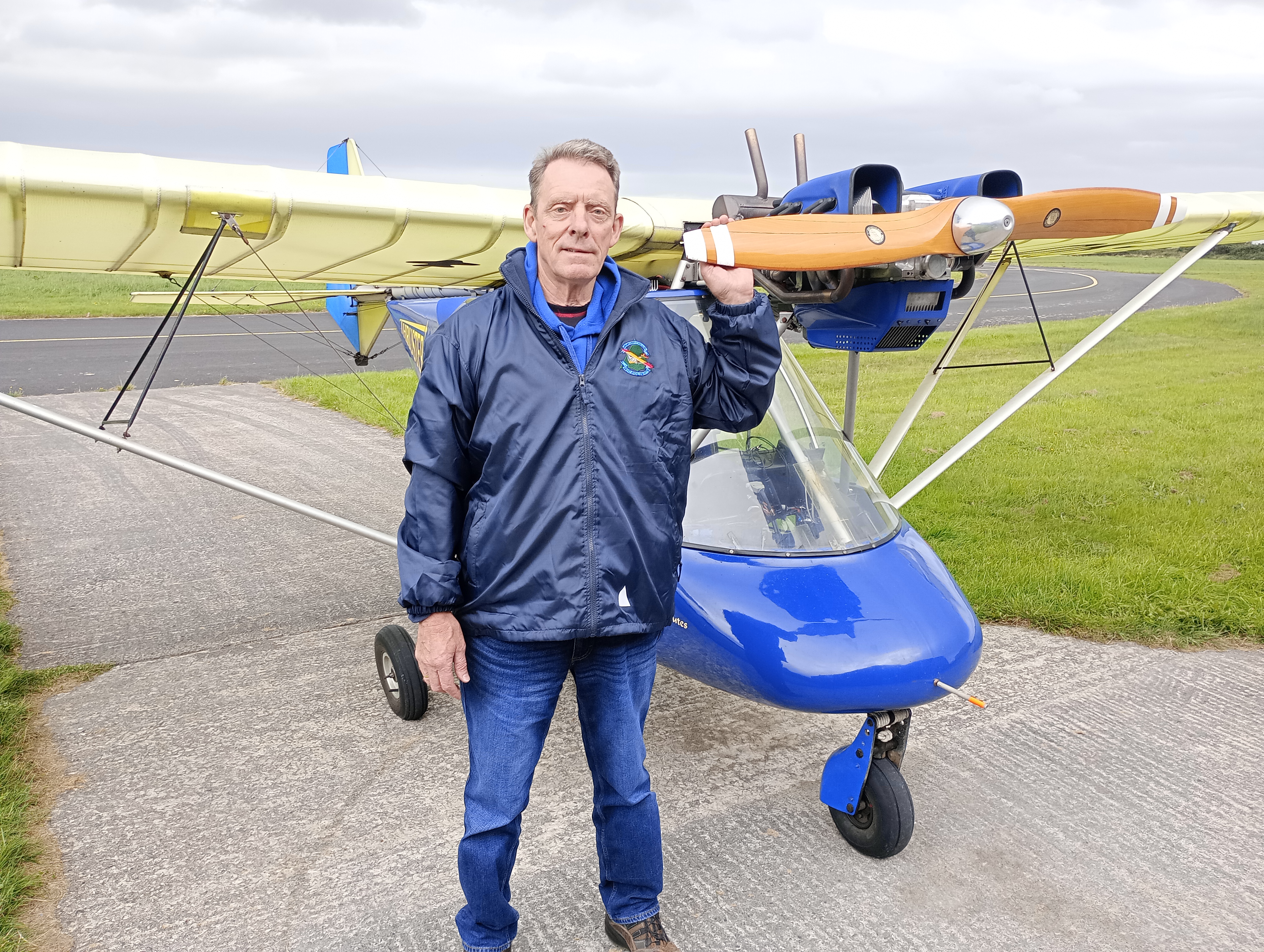 Tomas O'Flaherty gets his Pilot's Licence 