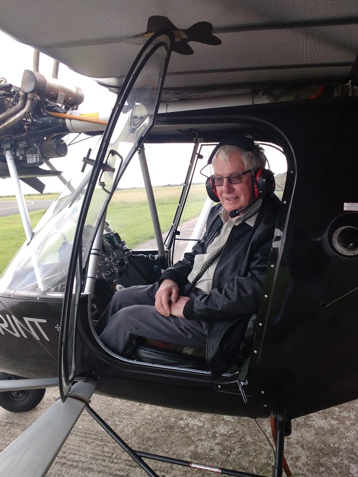 Roy Clarkson's First Solo flight.  