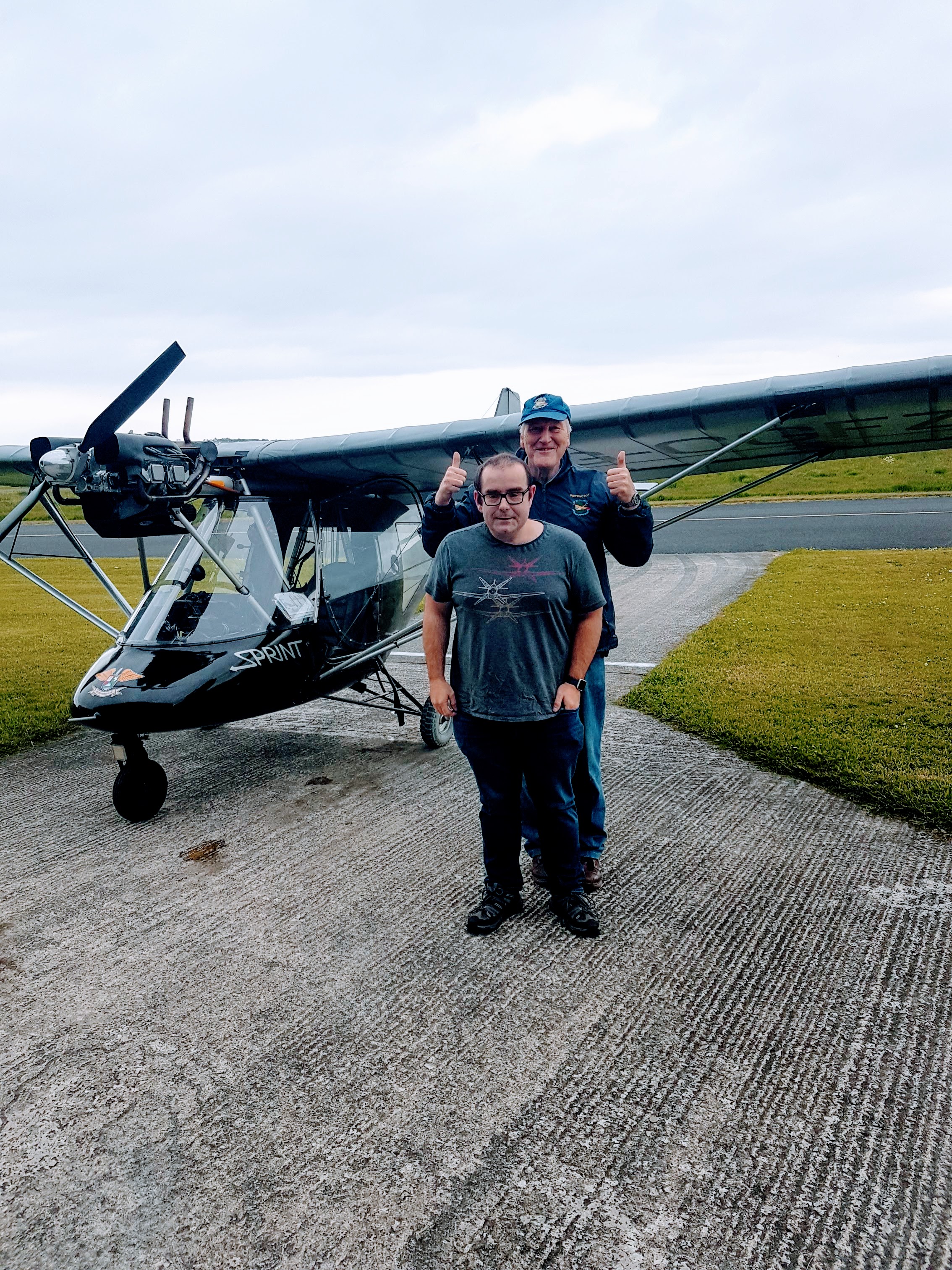 Gary Loughran's First Solo Flight