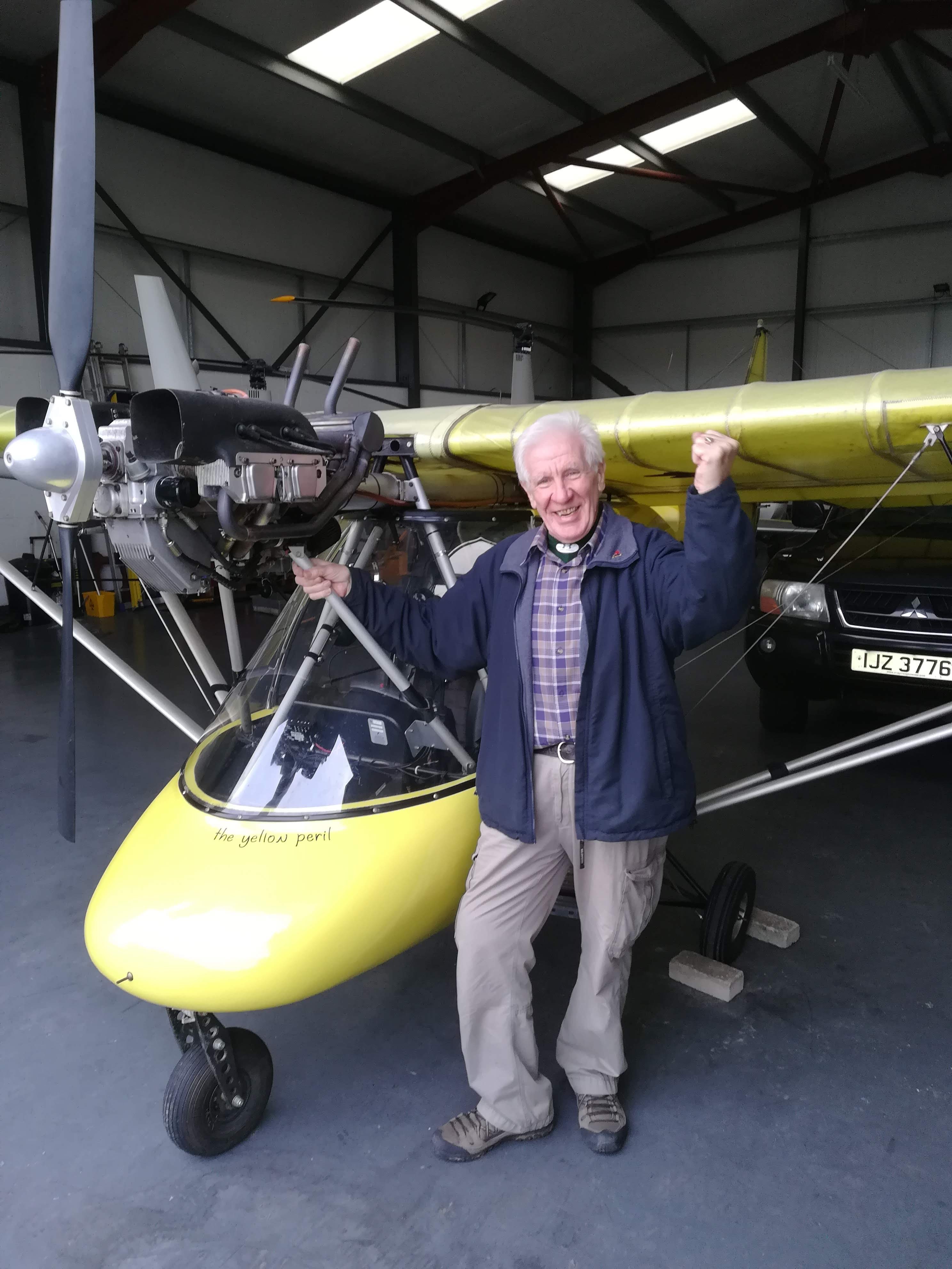 Joe McCarrison gets his Pilot's license and buys a plane