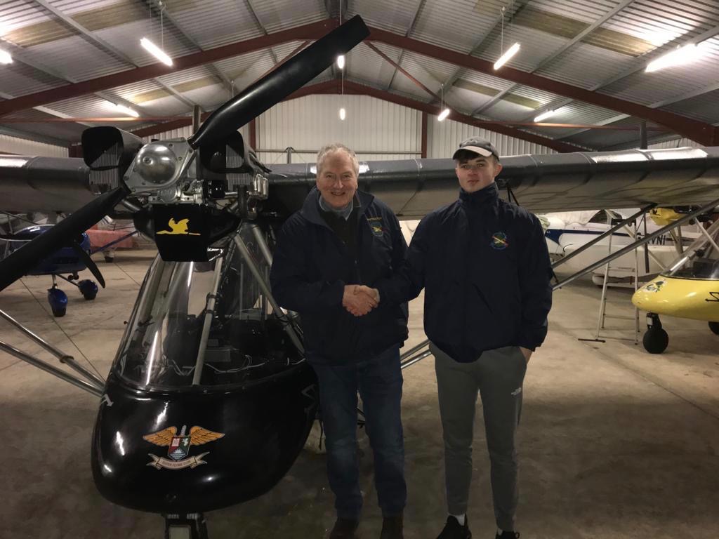 17 year old Sean Scullion Gets his Pilot's License