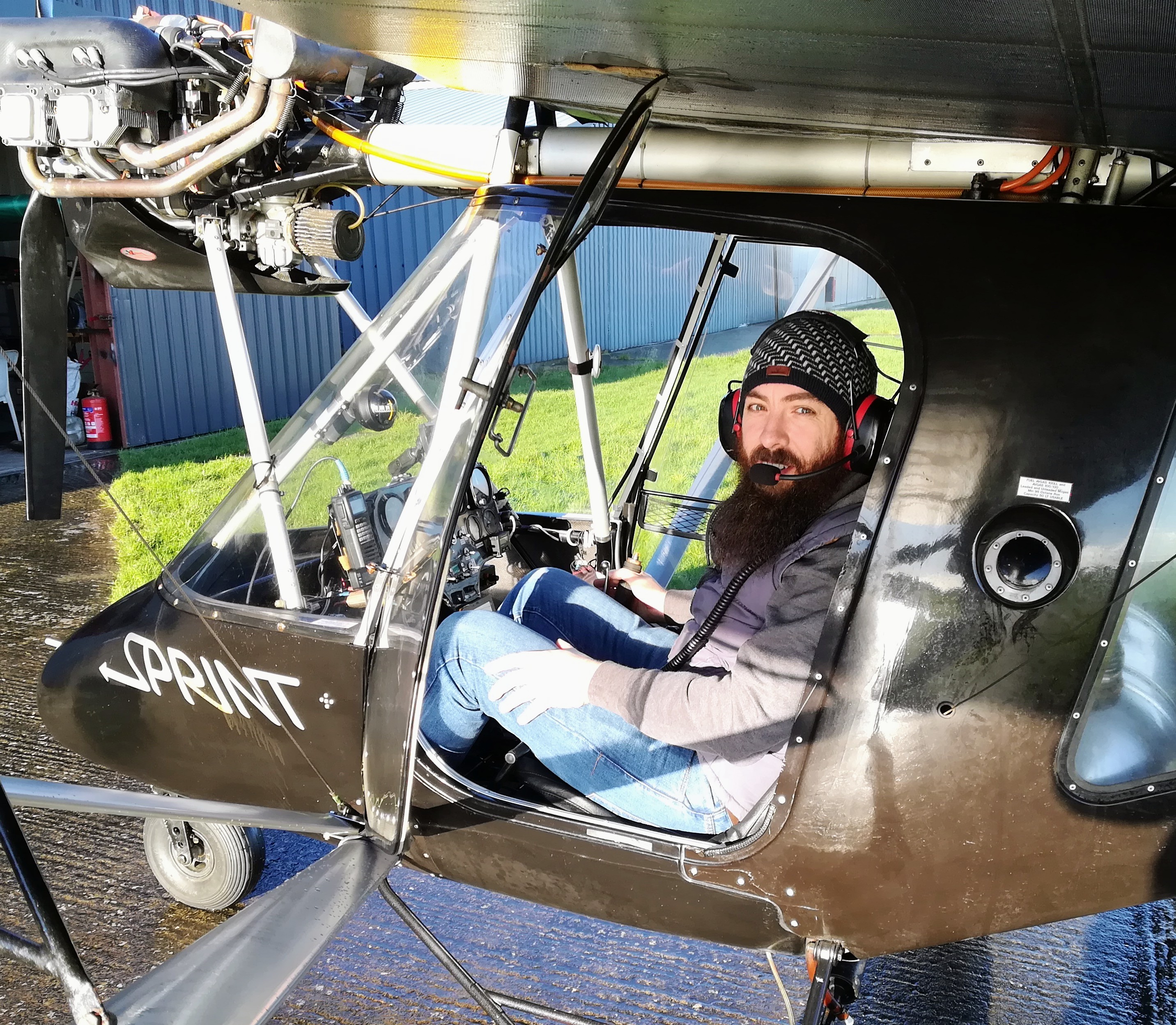 First Solo Flight for Race Engineer Keith Thompson