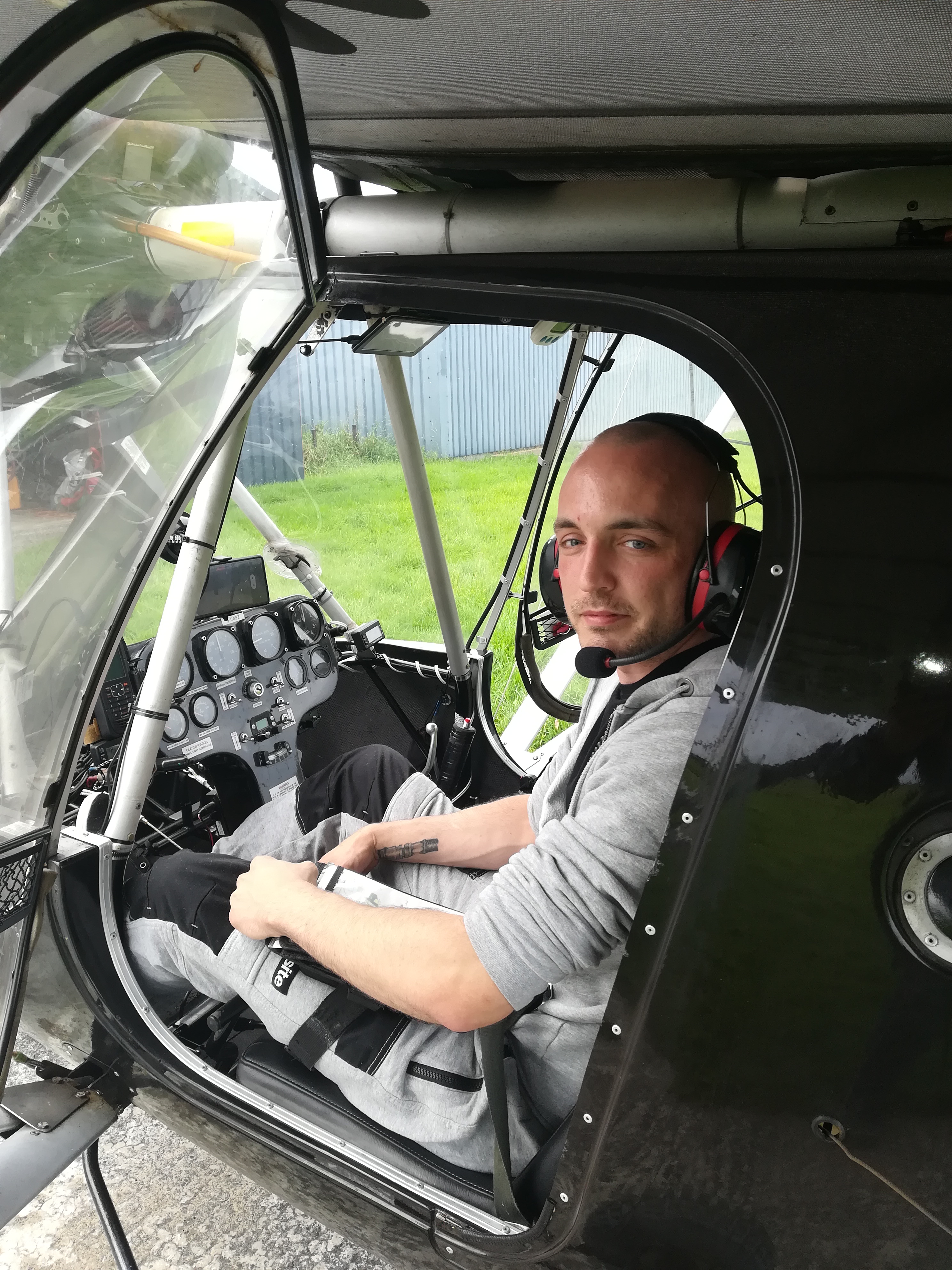 Keanu Crossland. First Solo Flight